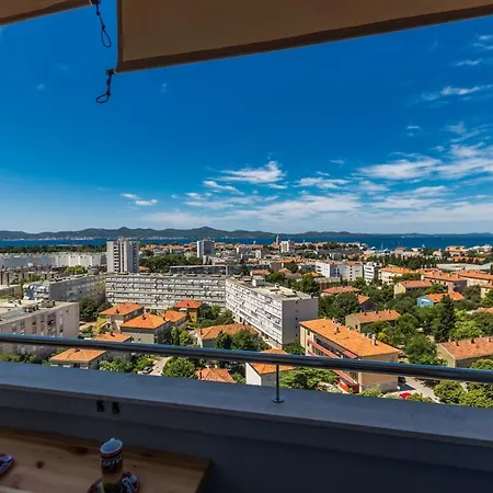 公寓 City&sea View 2br 4+2 扎达尔