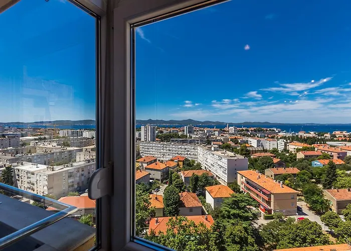 City&sea View 2br 4+2 Zadar