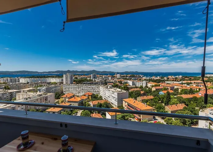 Apartman City&sea View 2br 4+2 Zadar
