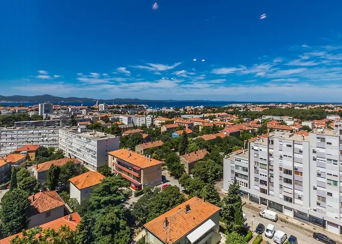City&sea View 2br 4+2 Apartman Zadar